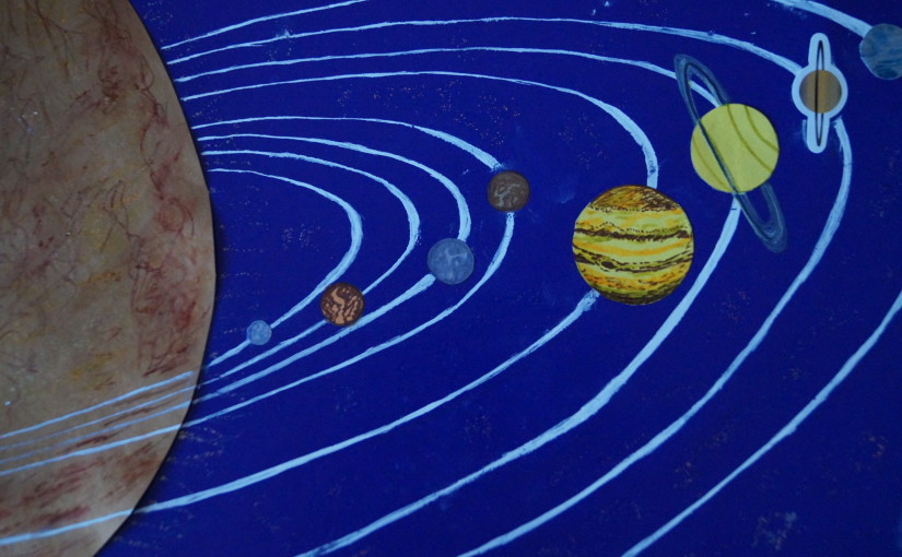 Development of the planets of the solar system