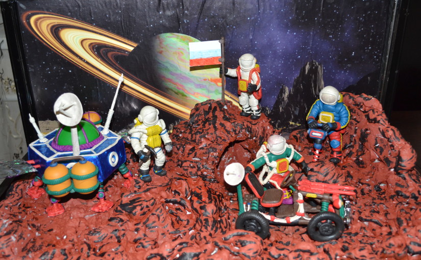 Русские космонавты на Марсе
