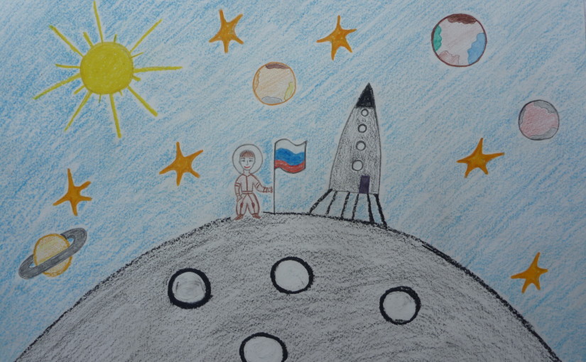 Российский космонавт осваивает новую планету