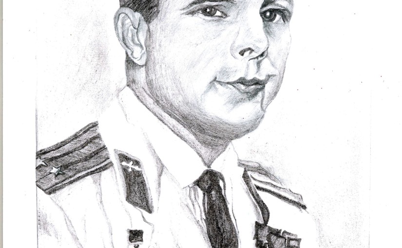 Portrait of Yuri Gagarin